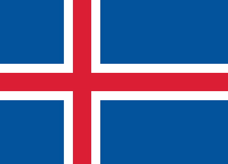 Iceland Flag, country, flag, iceland, inspiration, nordic, pride, HD wallpaper