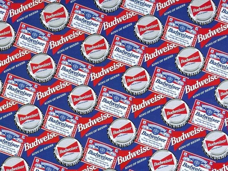 Budweiser, beer, logo, bud, caps, HD wallpaper