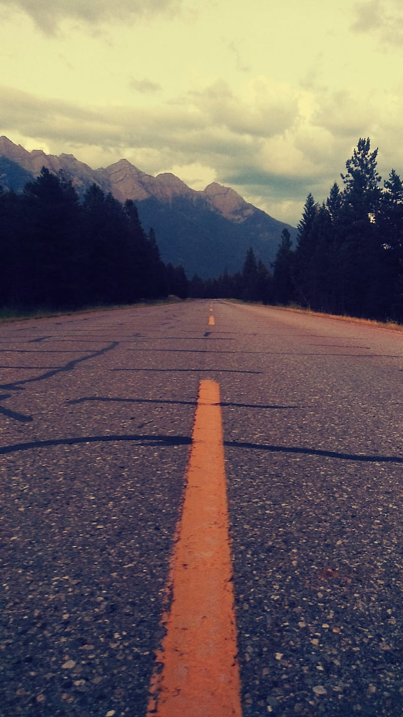 Road to adventure, destination, drive, highway, mountain, mountains, road, trip, vacation, HD phone wallpaper