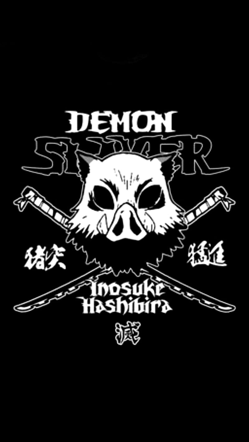 Inosuke, demon slayer, giyu, kimetsu no yaiba, muzan, rengoku, sakonji, shonen, tanjiro, zenitsu, HD phone wallpaper
