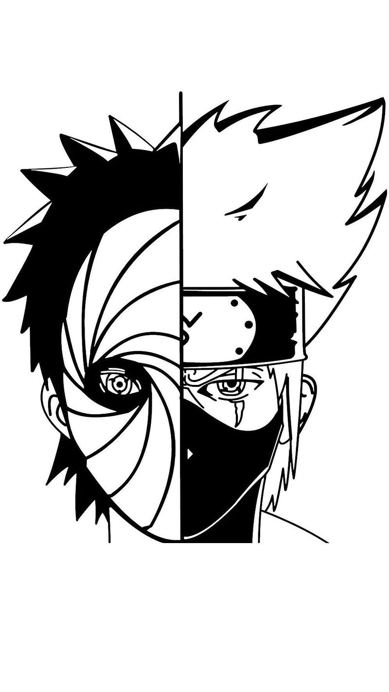 Tobi/kakashi - Desenho de aishite - Gartic