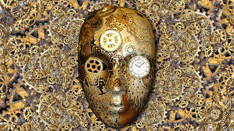 Steampunk Mask, Steampunk art, Steampunk, steampunk Background, Steampunk, HD wallpaper