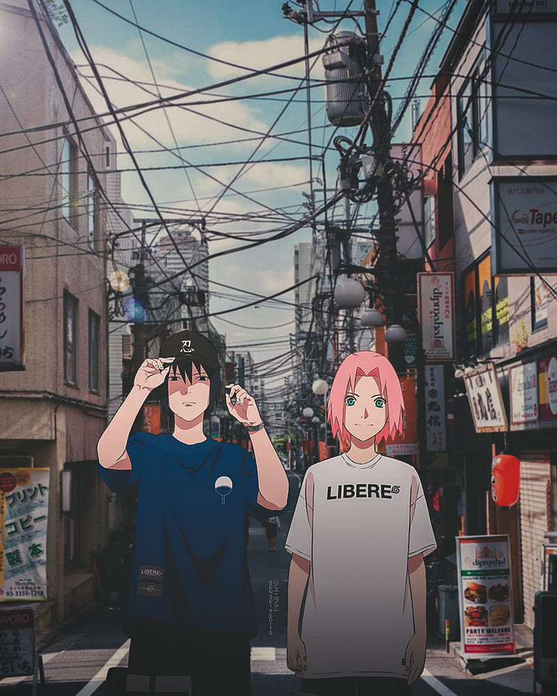 Sakura sasuke and naruto edit!//gacha club🌺🌺  Sakura and sasuke, Anime  backgrounds wallpapers, Sakura