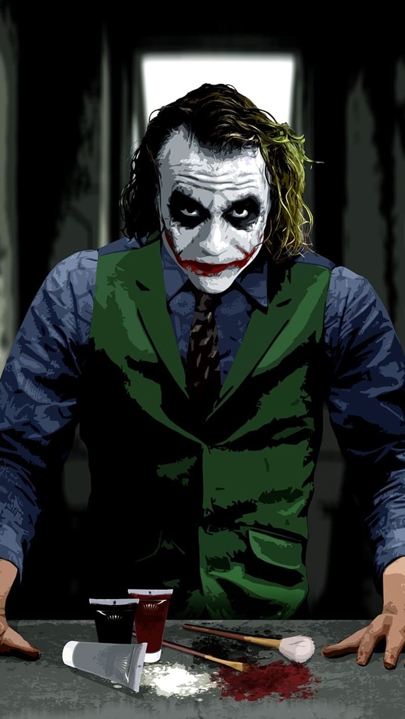 Attitude Joker, Painting, sketch, HD phone wallpaper