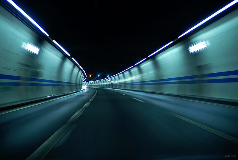 High Speed Tunnel, driving, speed, high, high speed, tunnel, HD wallpaper