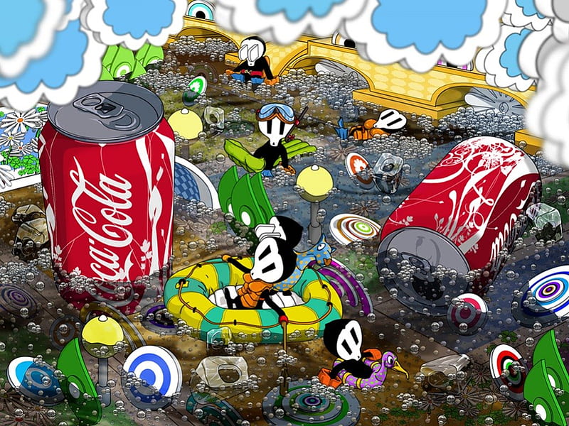 Junk yard, dump, cartoon, junk, yard, HD wallpaper | Peakpx