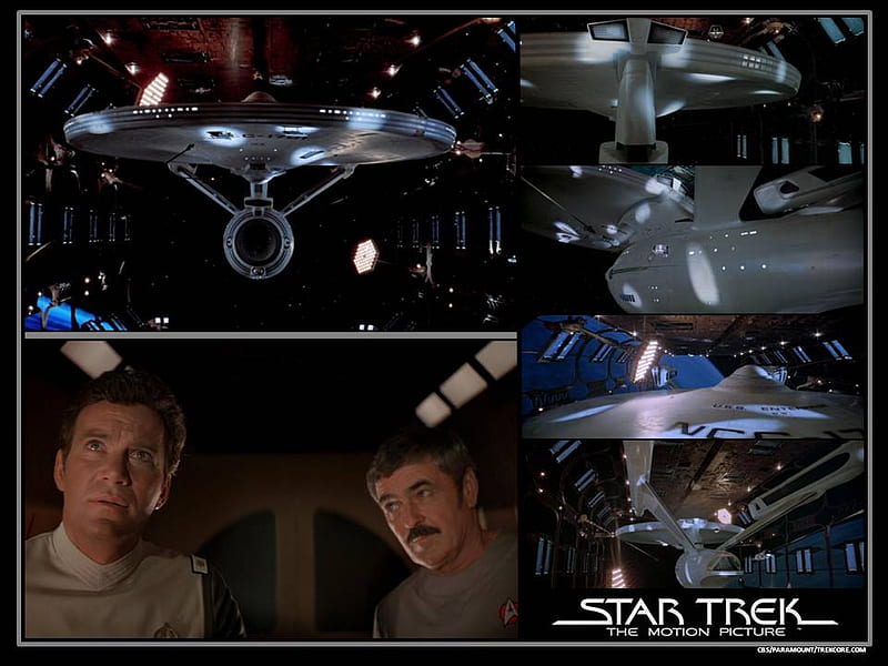 ST-I-v3, starship enterprise refit, star trek, tmp, kirk, scotty, HD wallpaper