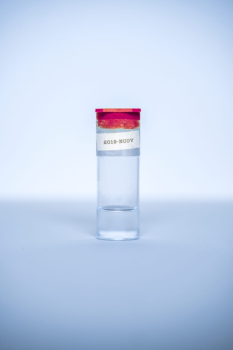 clear glass bottle with red lid, HD phone wallpaper