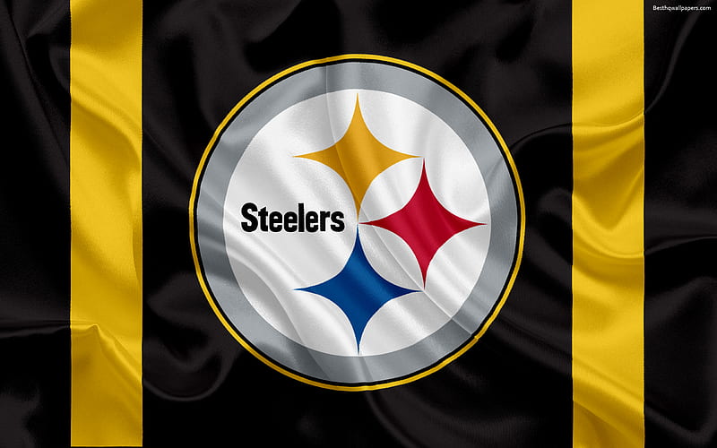 Pittsburgh Steelers, American football, logo, emblem, National Football League, NFL, Pittsburgh, Pennsylvania, USA, HD wallpaper