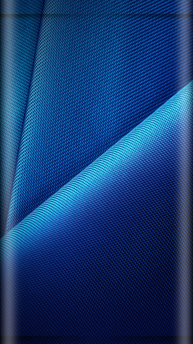 Blue Edge, 929, blue, cool, dock, edge, fabric minimal, new, q, HD phone wallpaper