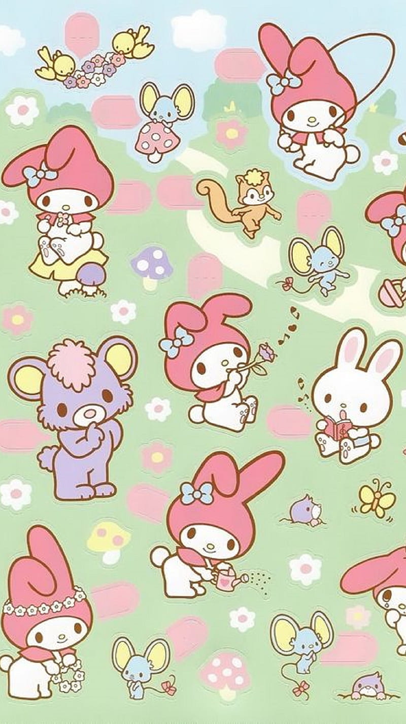 1920x1080px, 1080P free download | My Melody, cartoon, HD mobile