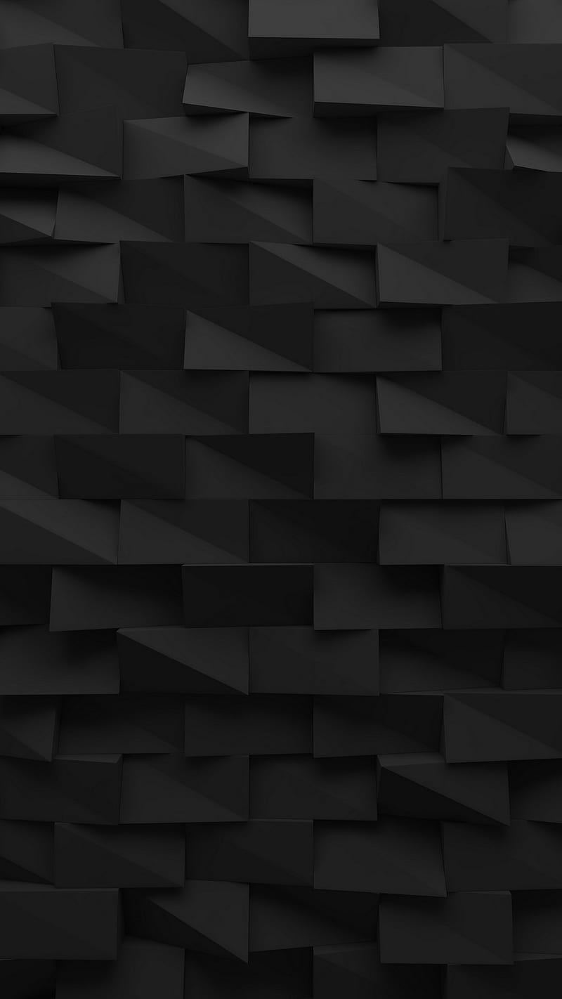 Squares 3D, abstract, geometric, HD phone wallpaper