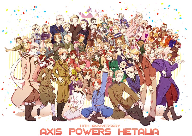 Anime, Hetalia: Axis Powers, HD wallpaper