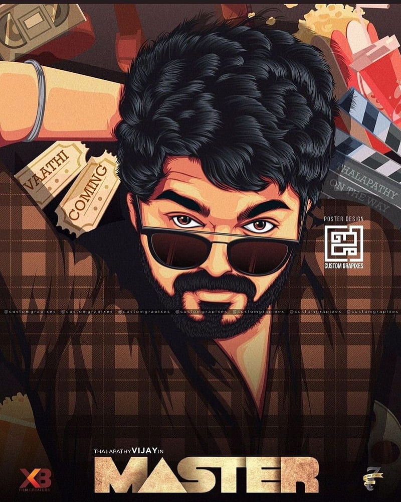 Master Vijay, thalapathy, HD phone wallpaper | Peakpx