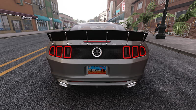 The Crew Ford Mustang Shelby back view, carros, the crew, ford, awesome, speeed, HD wallpaper