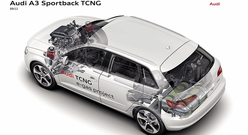 Audi A3 TCNG e-gas Concept Ghost , car, HD wallpaper
