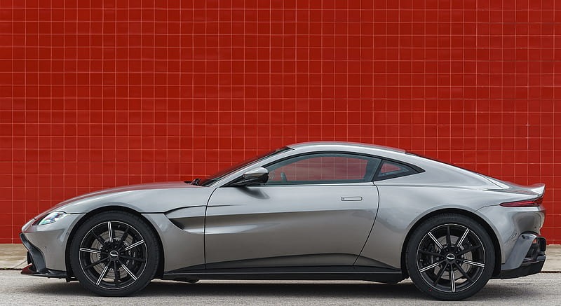 2019 Aston Martin Vantage (Tungsten Silver) - Side , car, HD wallpaper