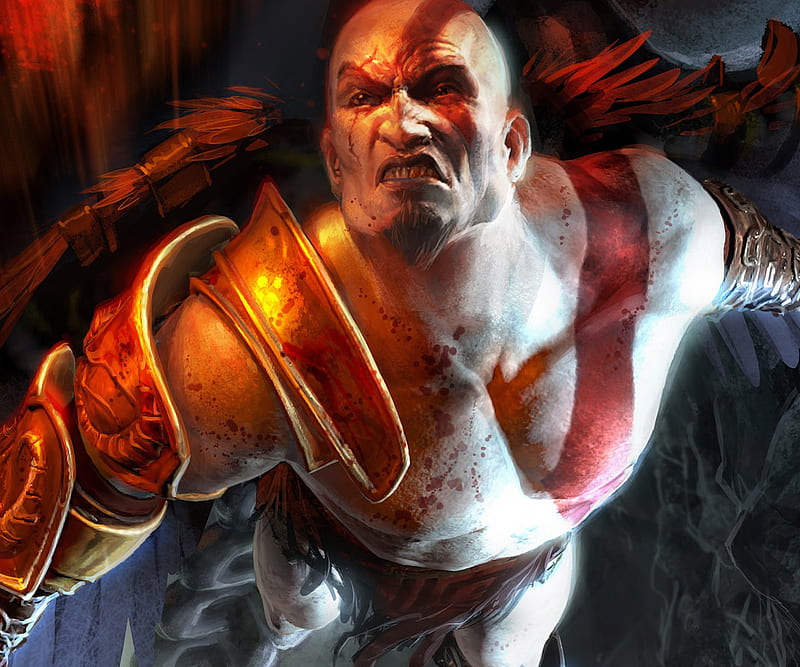 God of War Concept, god of war, kratos, playstation, santa monica, sony, HD wallpaper