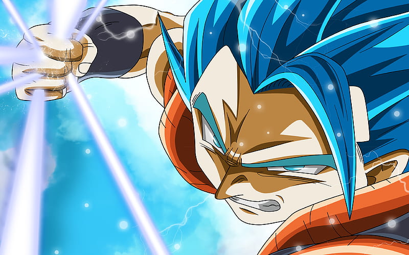 Gogeta blue  Dragon ball art, Dragon ball super manga, Anime dragon ball  goku