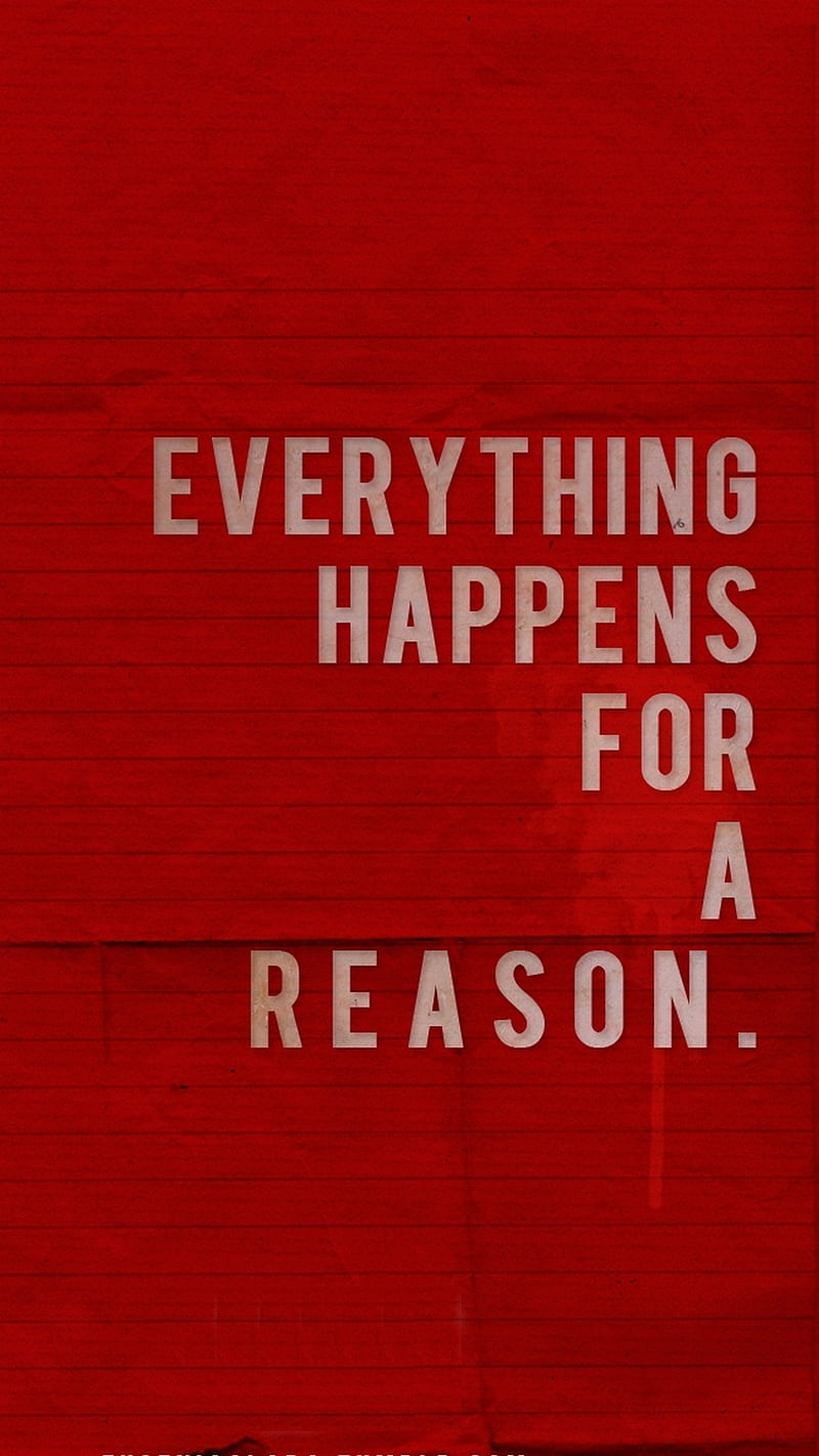 happens, awesome, cool, nice, ok, reason, red, sayings, HD phone wallpaper