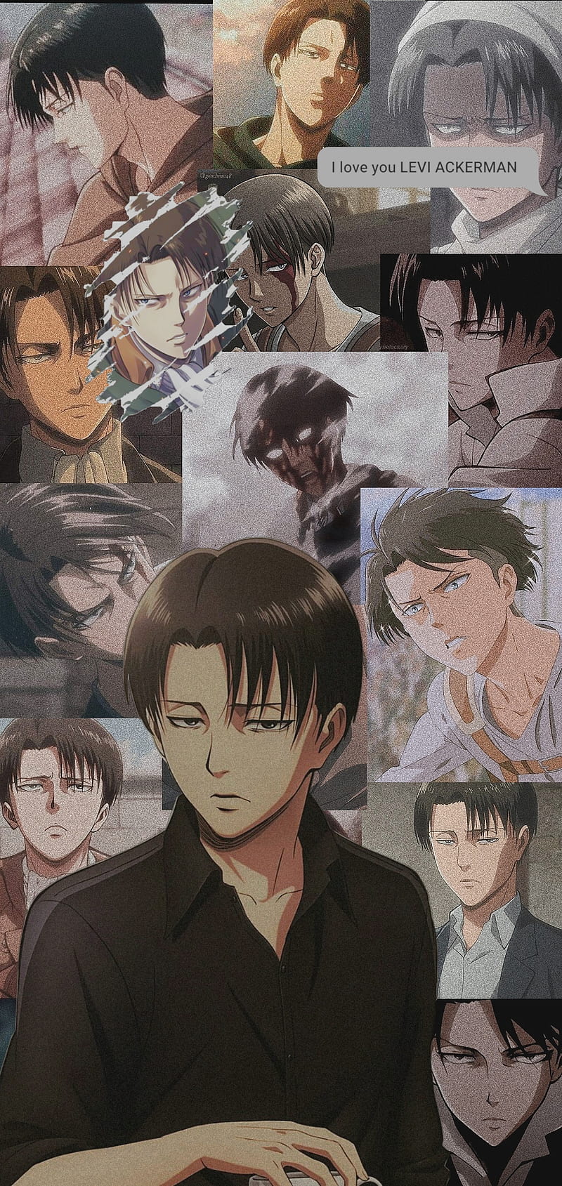 Ackerman, anime, aot, attack on titan, levi, levi ackerman, HD phone wallpaper