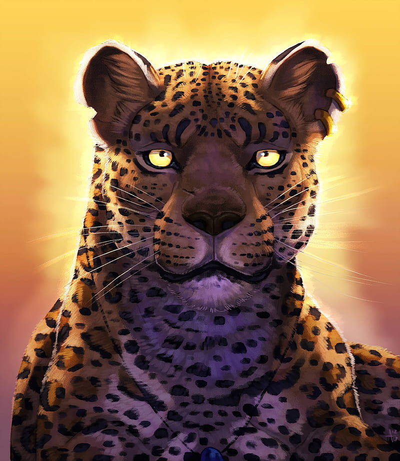 panther, leopard, predator, muzzle, HD phone wallpaper