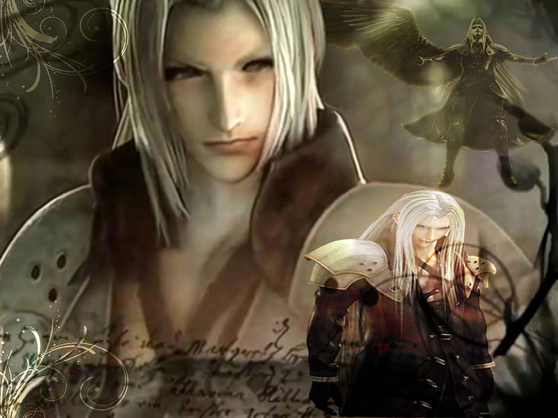 Sephiroth, video game, ffvii, final fantasy, HD wallpaper