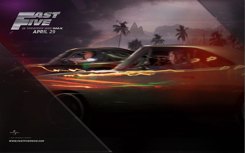 Fast and the Furious Five 09, HD wallpaper