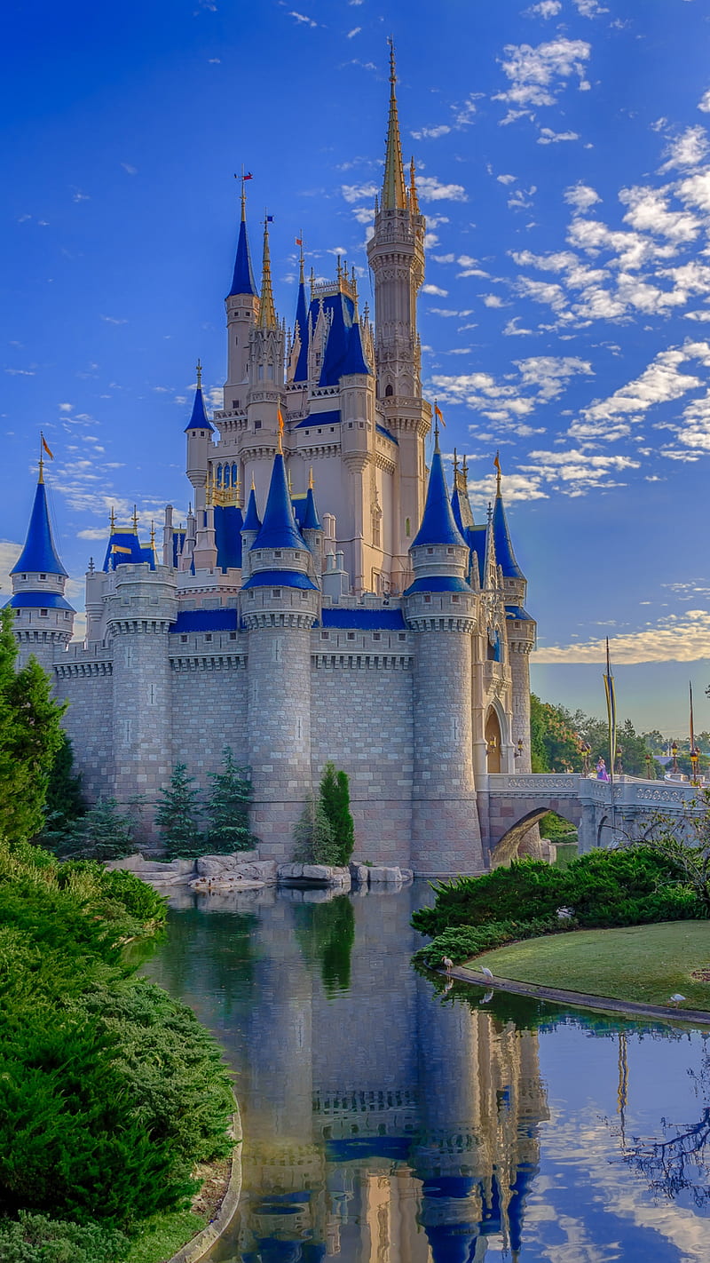 Cinderella Castle, disney, magic kingdom, walt disney world, HD phone wallpaper