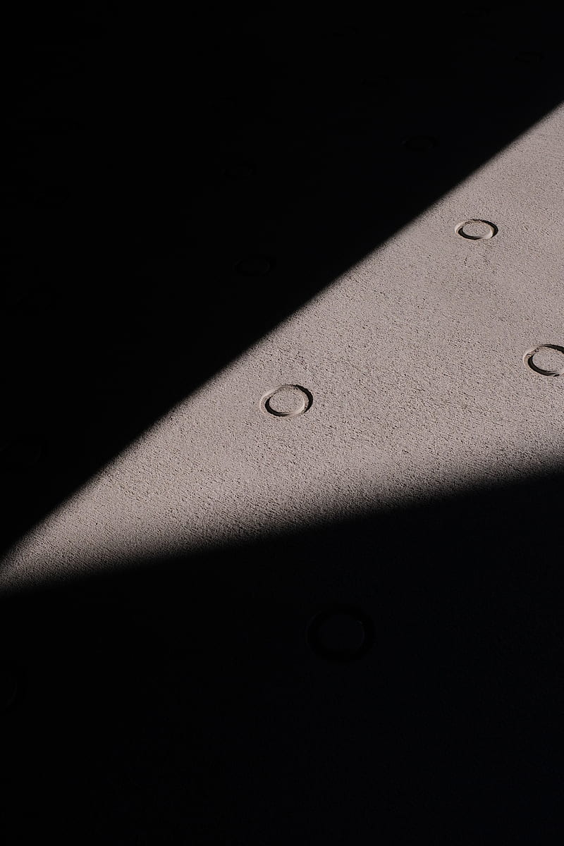 circles, imprint, surface, light, shadow, HD phone wallpaper