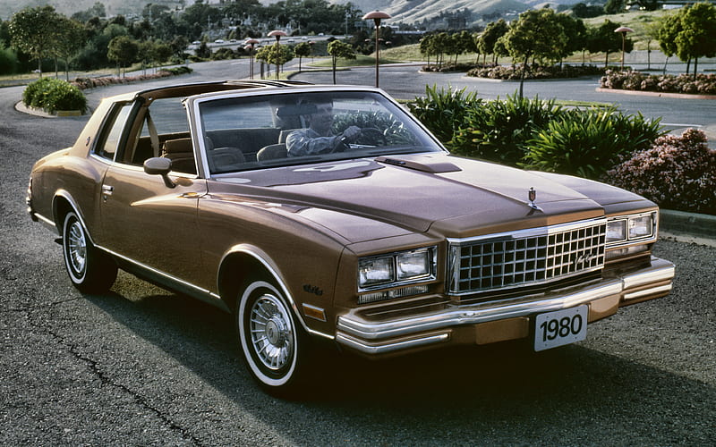 Chevrolet Monte Carlo T-Top, retro cars, 1980 cars, american cars, Chevrolet, HD wallpaper