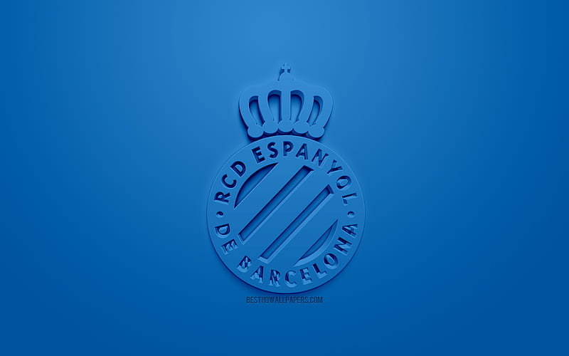 RCD Espanyol, club, football, logo, soccer, HD wallpaper