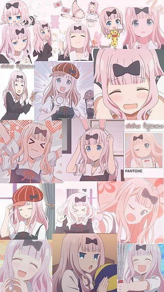 Wallpaper Anime Kaguya Sama Love Is War Chika Fujiwara  Wallpaperforu