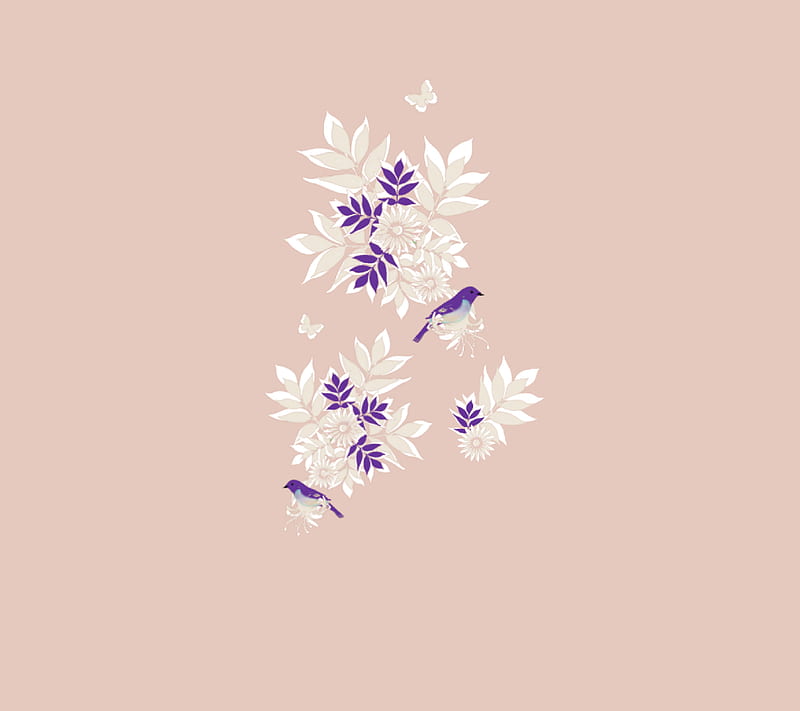 Flor de pájaro 21, pájaro, diseño, flor, Fondo de pantalla HD | Peakpx