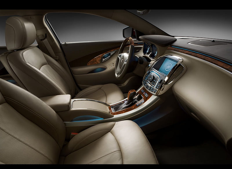 Buick LaCrosse (2010) - Interior, Front Seats, car, HD wallpaper