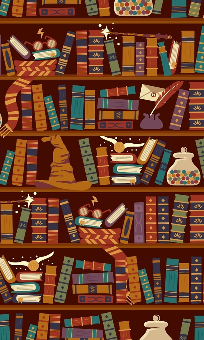 Top 37+ imagen hogwarts library background - Thpthoanghoatham.edu.vn
