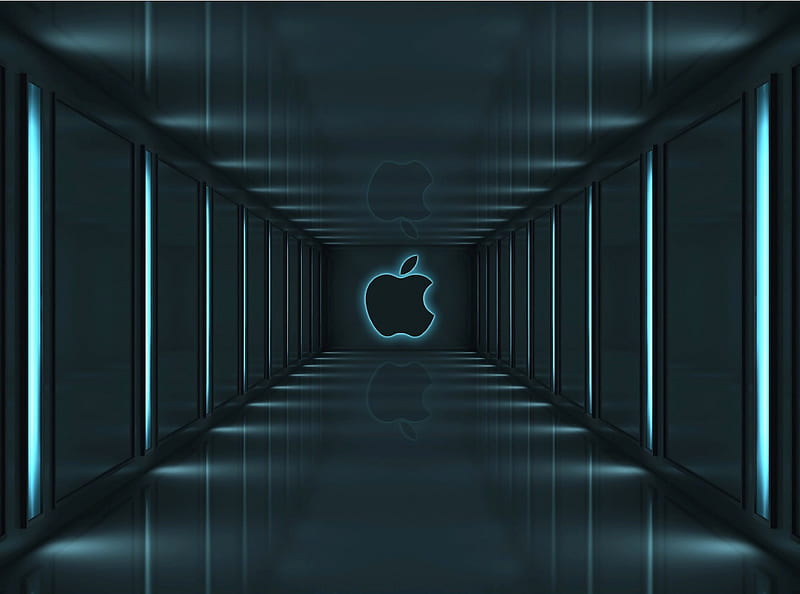 In space and time, apple, art, mac, macintosh, space, technology, fruit, splendor, computer, digital, color, HD wallpaper