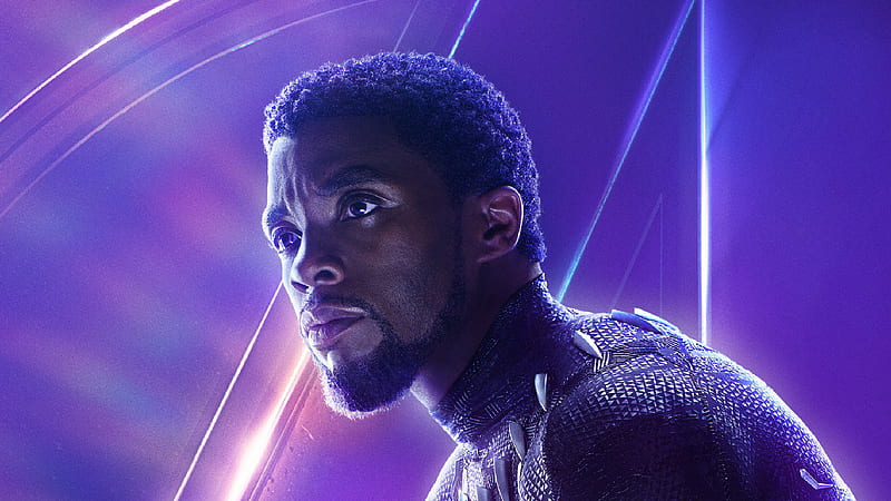 Black Panther In Avengers Infinity War New Poster, black-panther, avengers-infinity-war, 2018-movies, movies, poster, HD wallpaper
