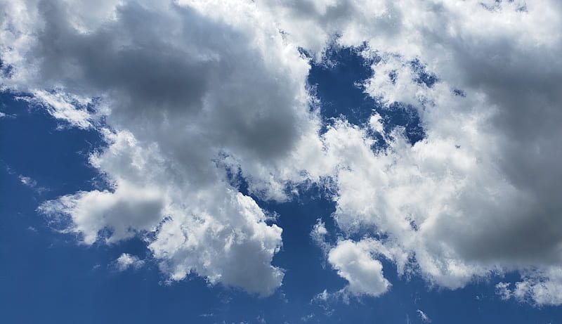 Clouds, amazing, bonito, blue, climate, nature, summer, white, HD ...