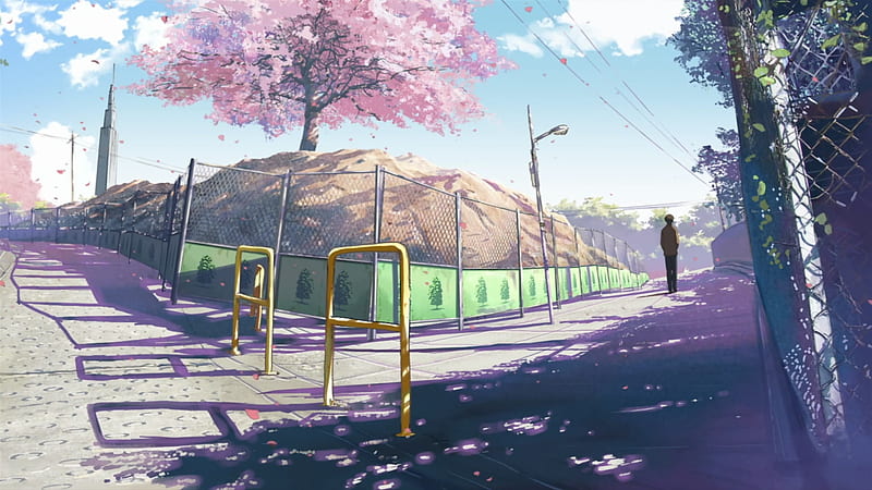 walking alone, 5 centimeters per second, anime other, HD wallpaper