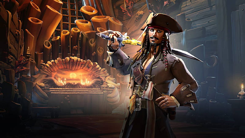 Jack Sparrow Sea of Thieves: Hãy tham gia cùng Jack Sparrow trong cuộc hành trình đến Vùng biển của Kẻ cướp biển trên Sea of Thieves. Hấp dẫn, vui nhộn và đặc biệt là rất thú vị, trò chơi Sea of Thieves mang đến cho bạn trải nghiệm tuyệt vời về cuộc sống của những thuyền viên chinh chiến với những kẻ hủy diệt trong khơi đại dương. 