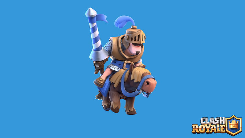 Clash Royale Blue Prince 3, supercell, clash-royale, games, 2016-games, HD wallpaper