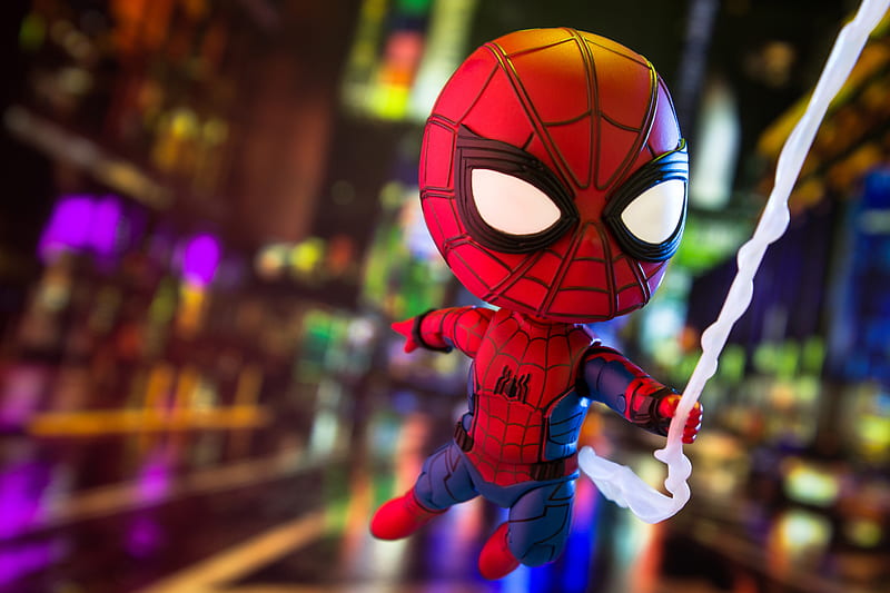 Little Spiderman graphy, spiderman, graphy, artwork, artist, flickr, superheroes, HD wallpaper