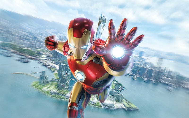 Iron Man, superheroes, IronMan, HD wallpaper