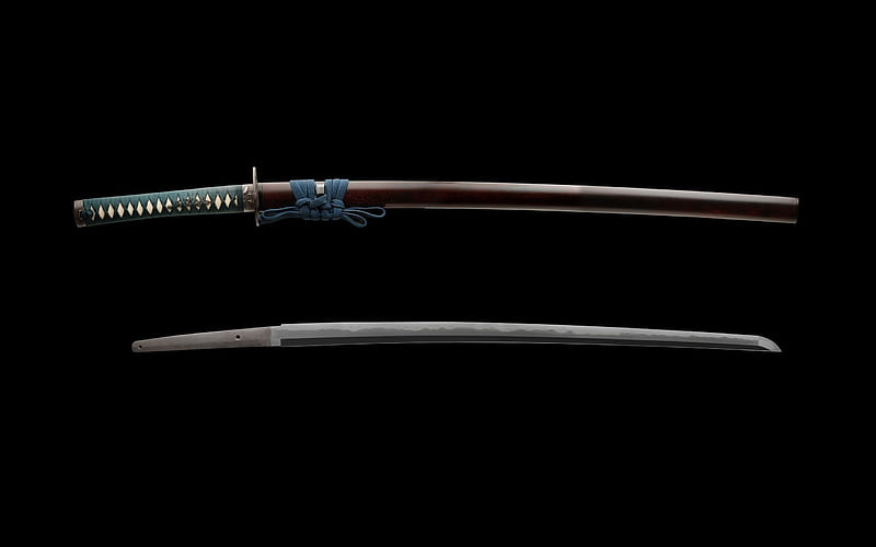 katana, Japanese sword, holsters, sword, edged weapons, HD wallpaper