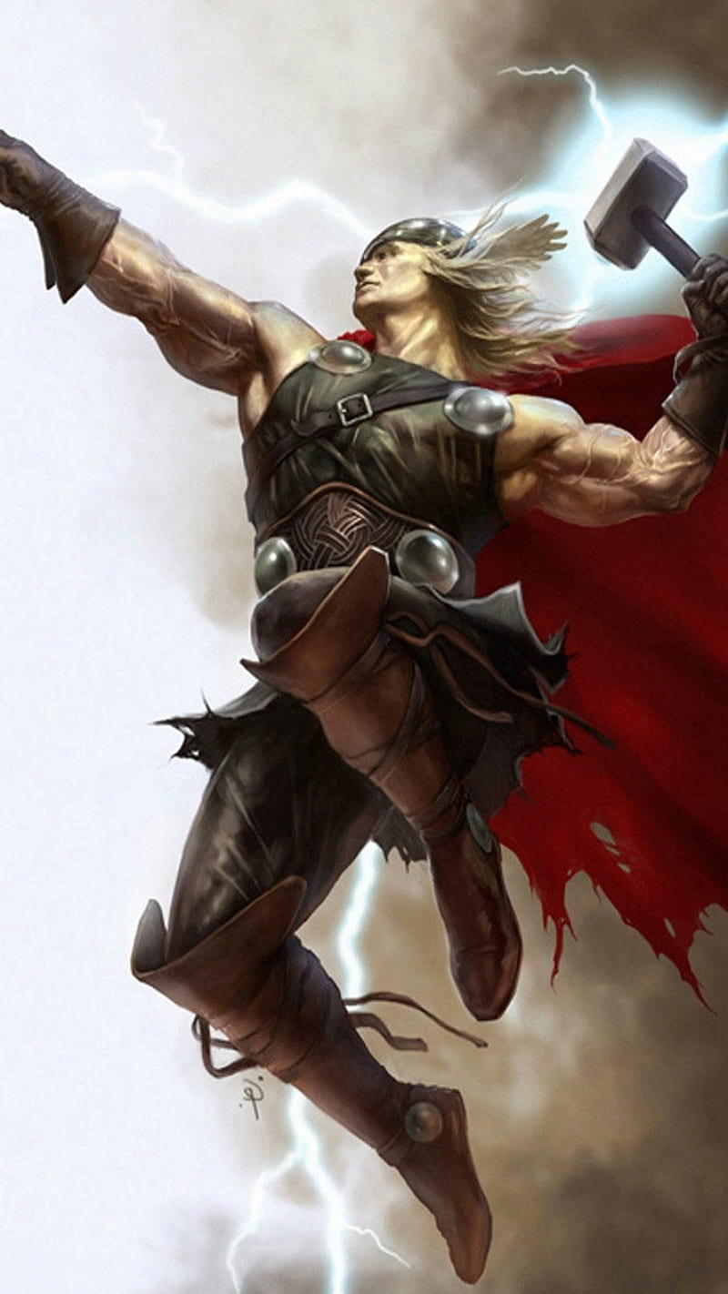 Thor, hollywood, animated, art, hummer, HD phone wallpaper | Peakpx