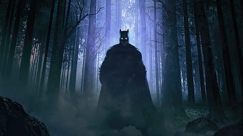 Batman In Jungle, batman, superheroes, artwork, artist, HD wallpaper