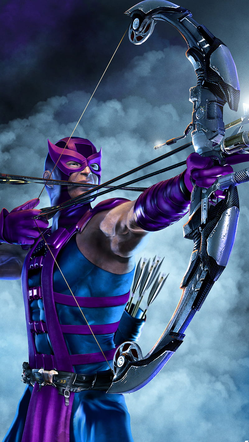 Hawkeye, archer, avenger, clint, comic, hero, marvel, HD phone wallpaper |  Peakpx