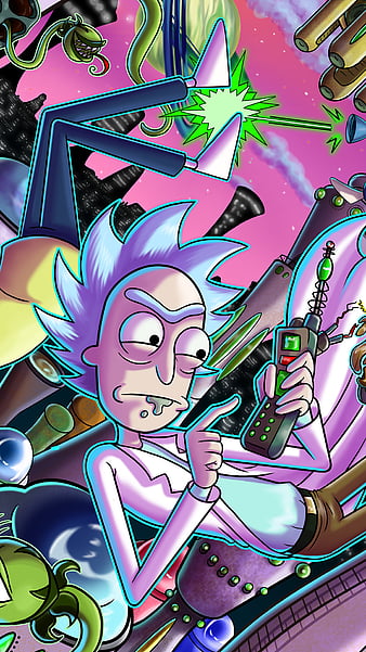 Rick and Morty - Cell Phone Wallpaper by MikeAGar85 on Newgrounds