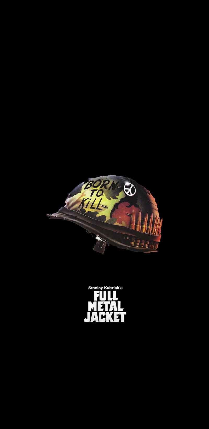 Full metal jacket , helmet, movie, guerra, HD phone wallpaper